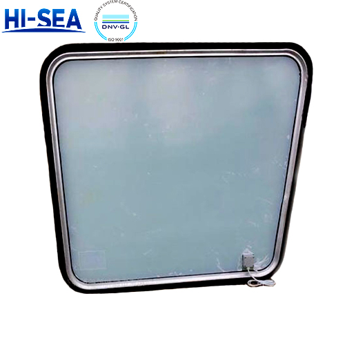 Marine Electrical Heating Glass Rectangular Window